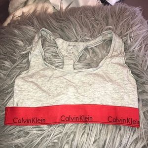 Calvin Klein bra!